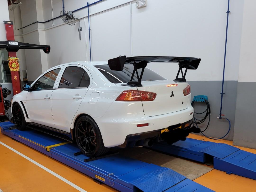 Carbon Fibre Lancer Evo X GT Wing 1.7m, Car Accessories, Accessories on