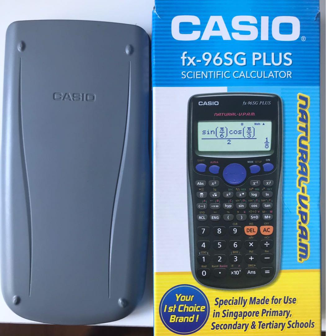 Casio scientific calculator fx top 96sg plus