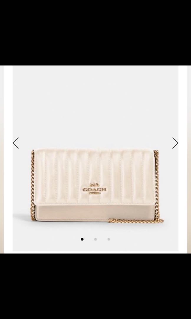 Coach Flap Belt Bag with Linear Quilting Women s Fashion Bags