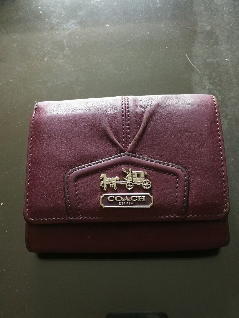 Coach Wallet (est 1941), Women's Fashion, Bags & Wallets, Wallets ...