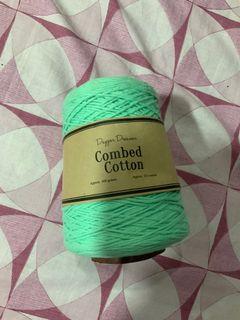 combed cotton yarn for crochet