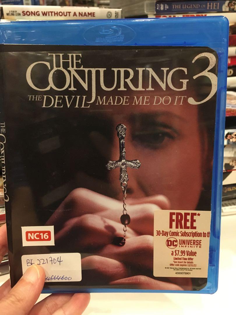 Conjuring 3 4K UHD and Blu ray Hobbies Toys Music Media CDs DVDs on Carousell