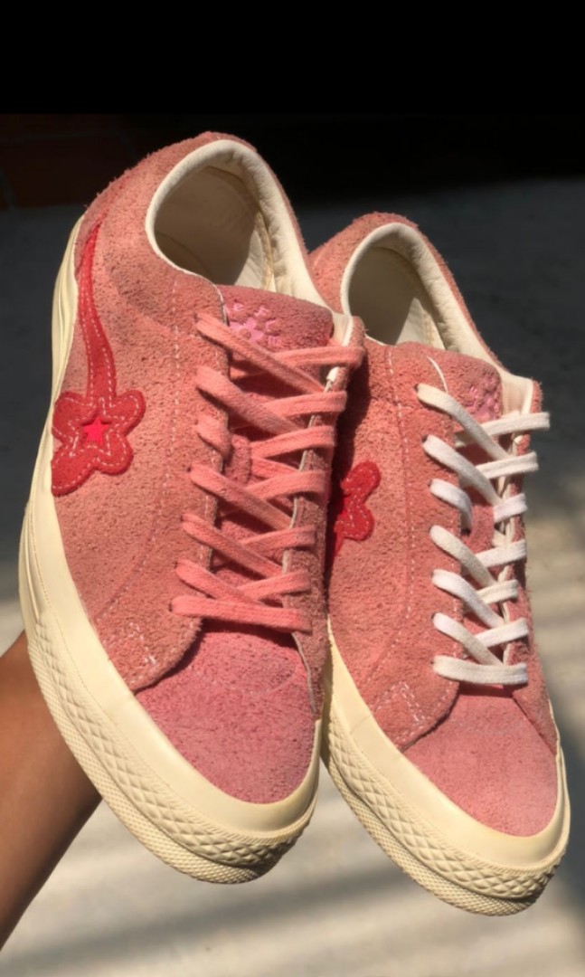 Converse golf le fleur pink UK9 Men s Fashion Footwear Sneakers