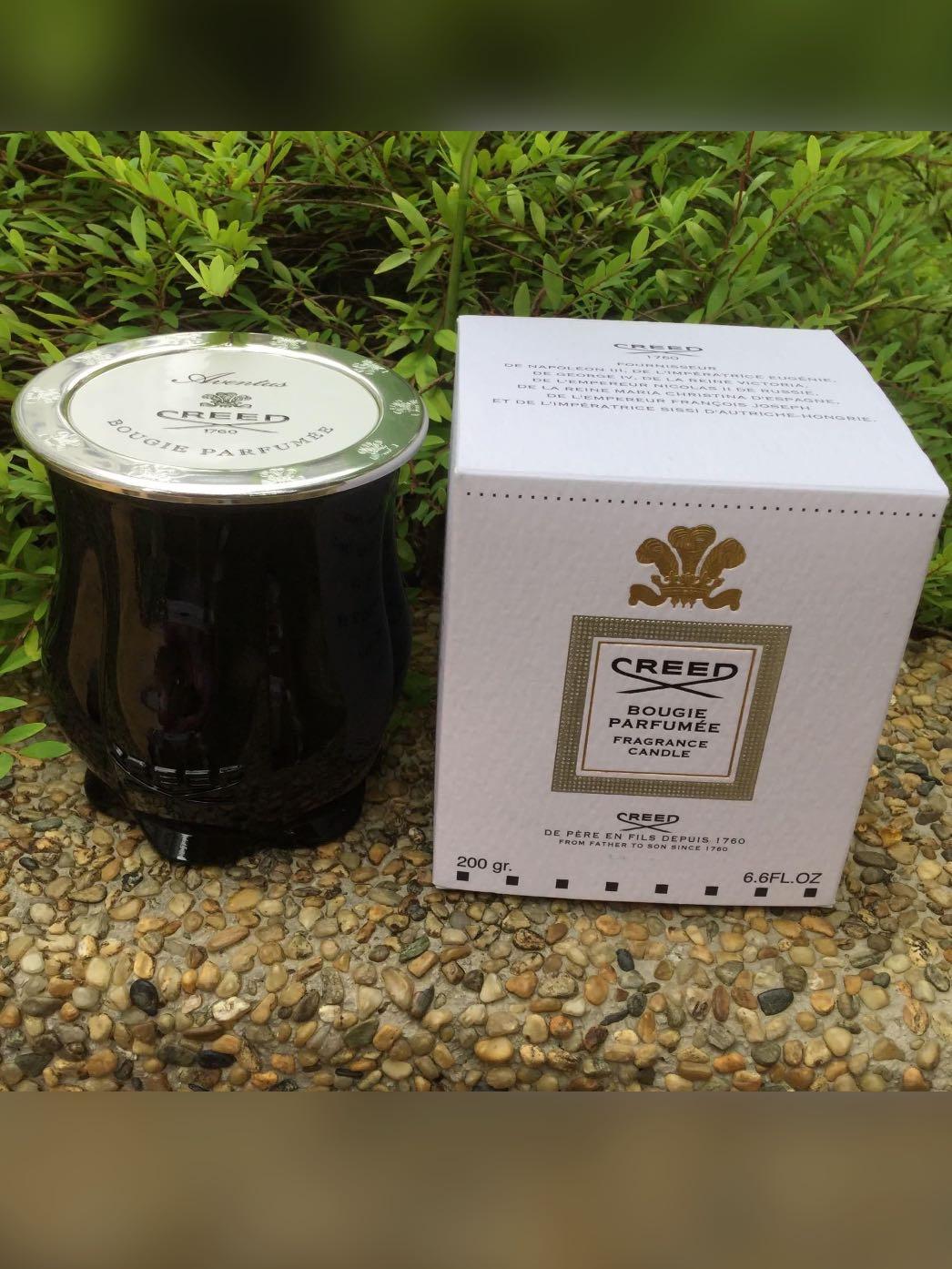 Creed candle top aventus