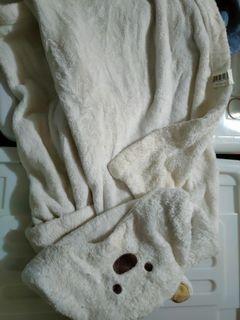 cute baby towel  bear design