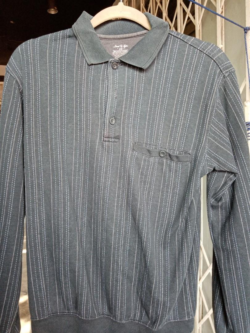 david taylor long sleeve polo shirts