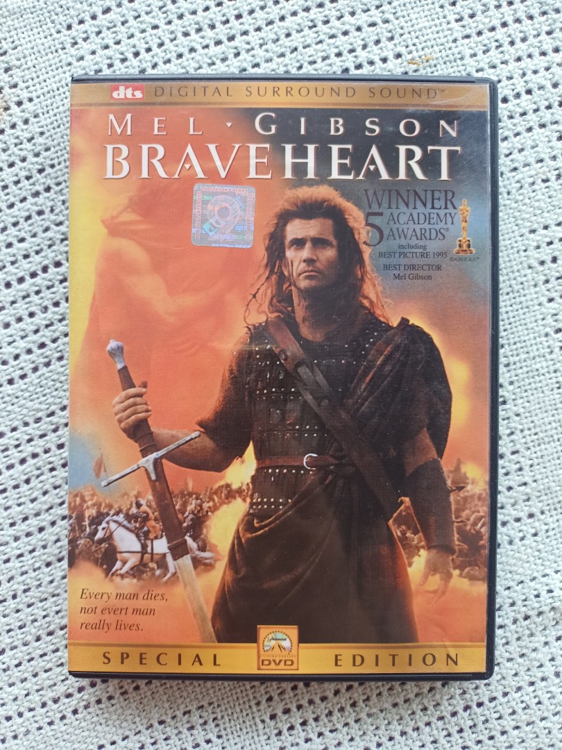 DVD Braveheart, Hobbies & Toys, Music & Media, CDs & DVDs on Carousell