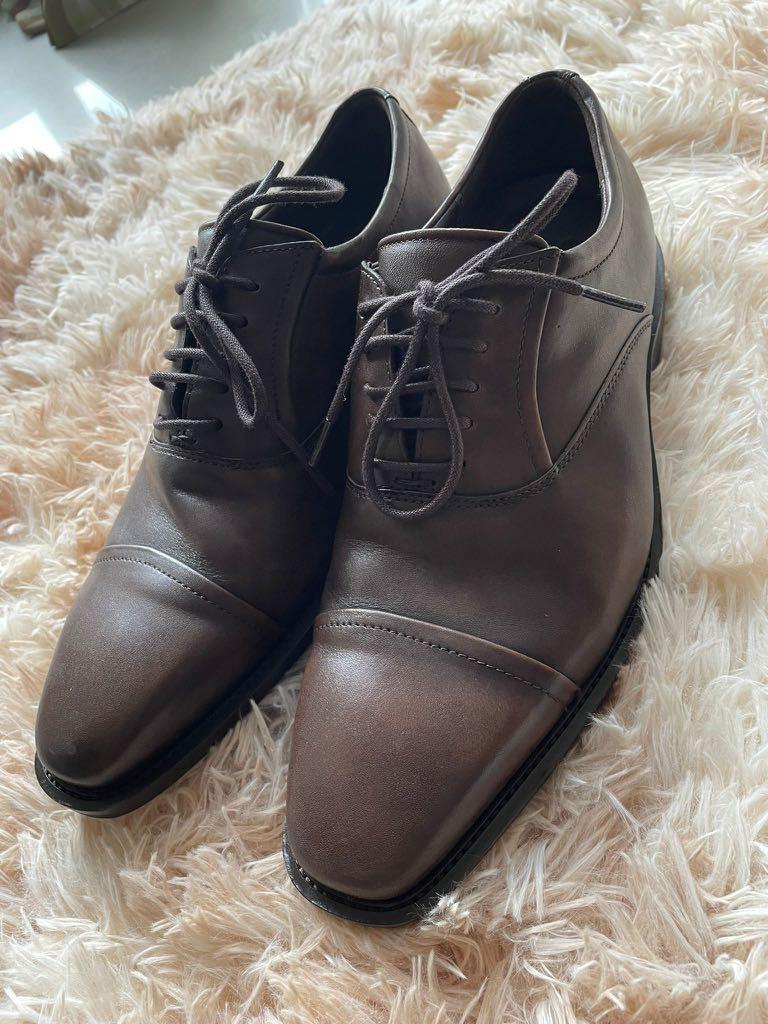 Ecco Calcan Brown Dress Shoe Oxford Men s Fashion Footwear