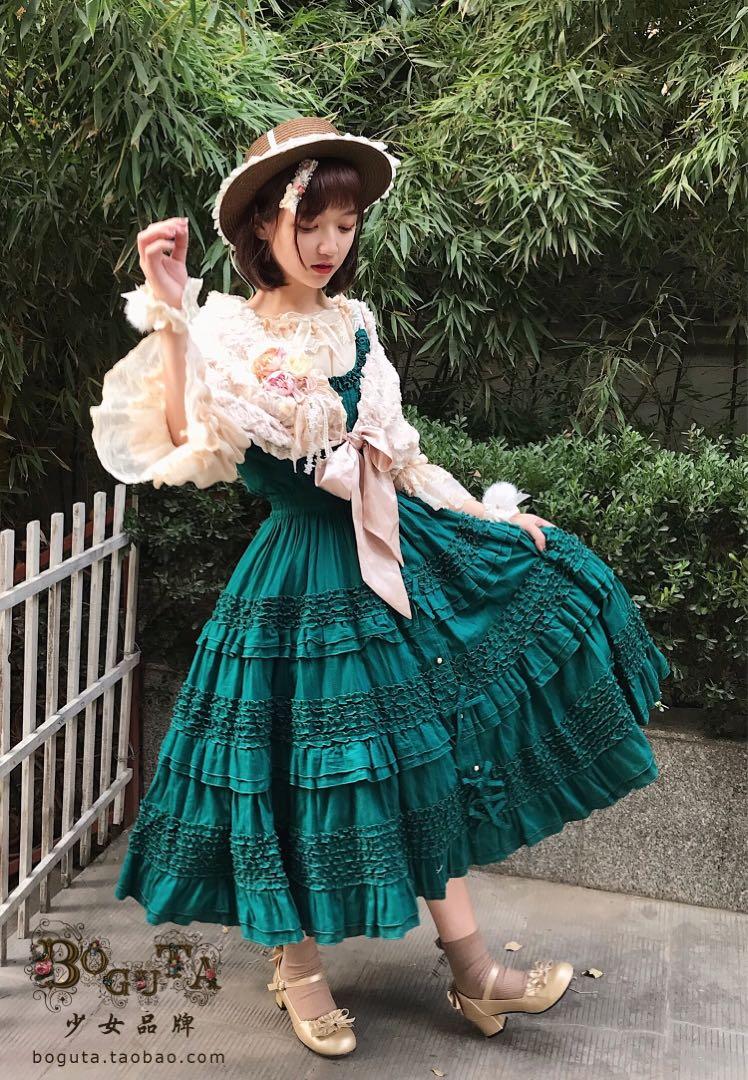 Lolita Dress - Green – Style Me Luxe