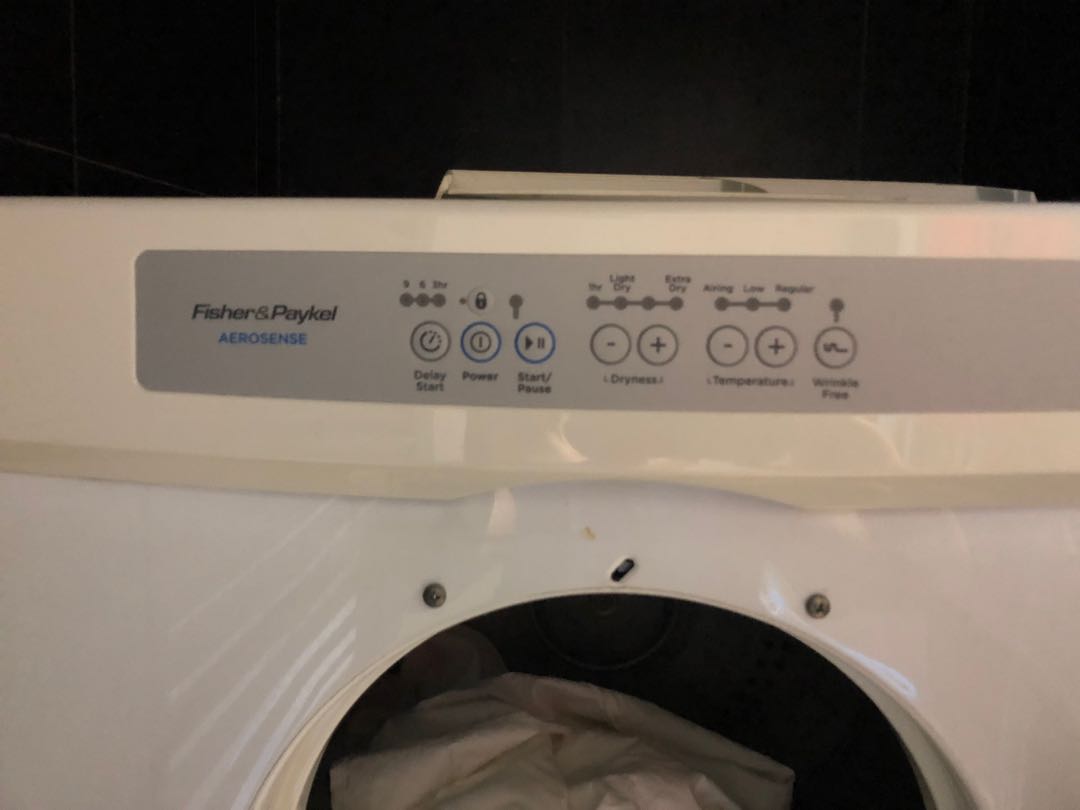 Fisher and Paykel Aerosense Dryer, TV & Home Appliances, Washing Machines and Dryers on Carousell