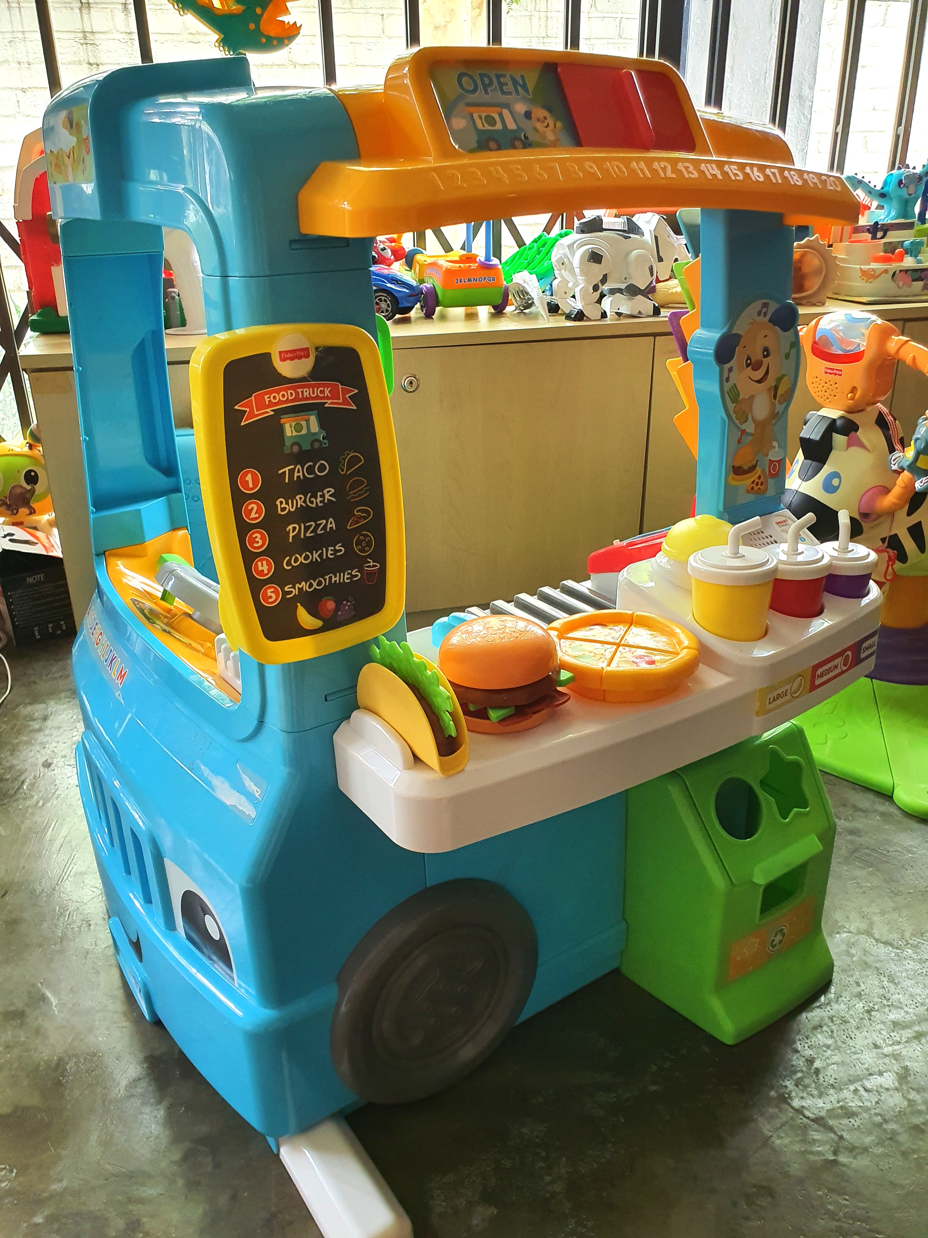 Fisher price top fast food truck