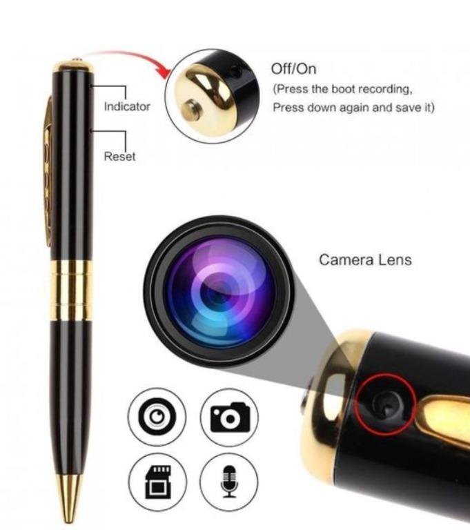 New Spy Camcorder Pen Mini DVR Camera/Video/Sound Recorder Hidden Cam 720 x 480 
