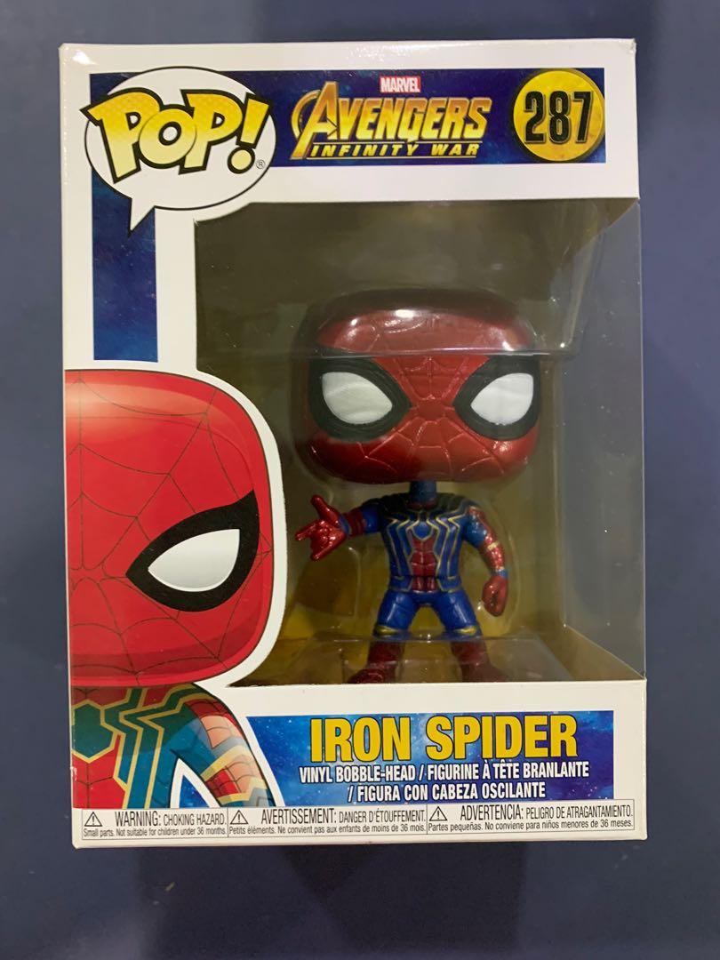 Funko pop top iron spider 287
