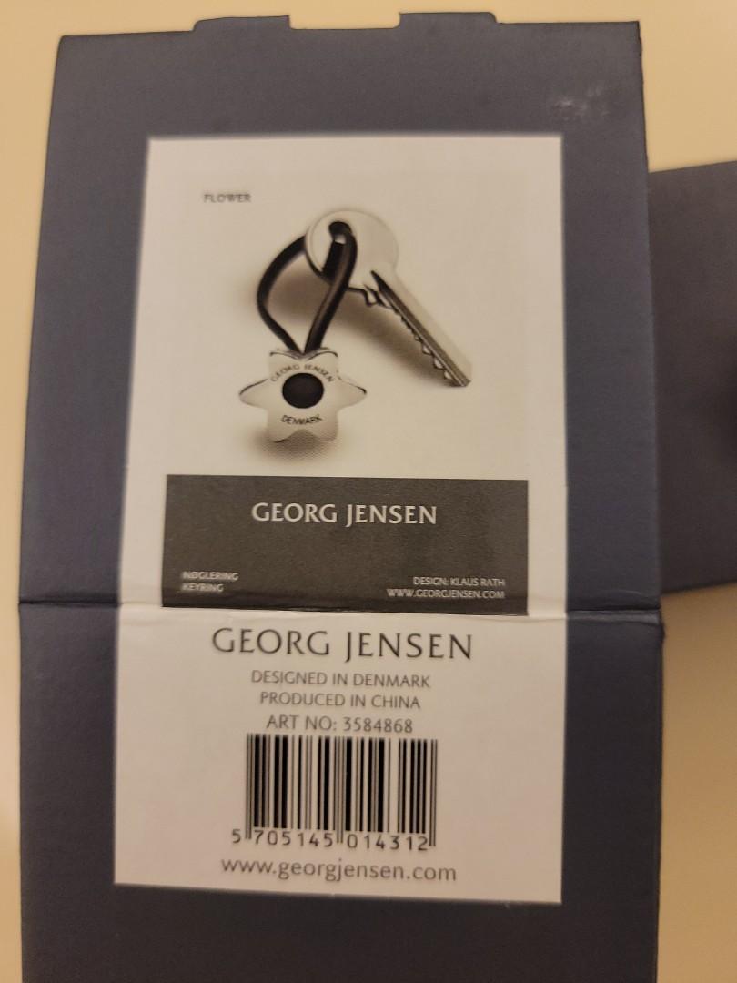 Georg jensen flower keyring sale