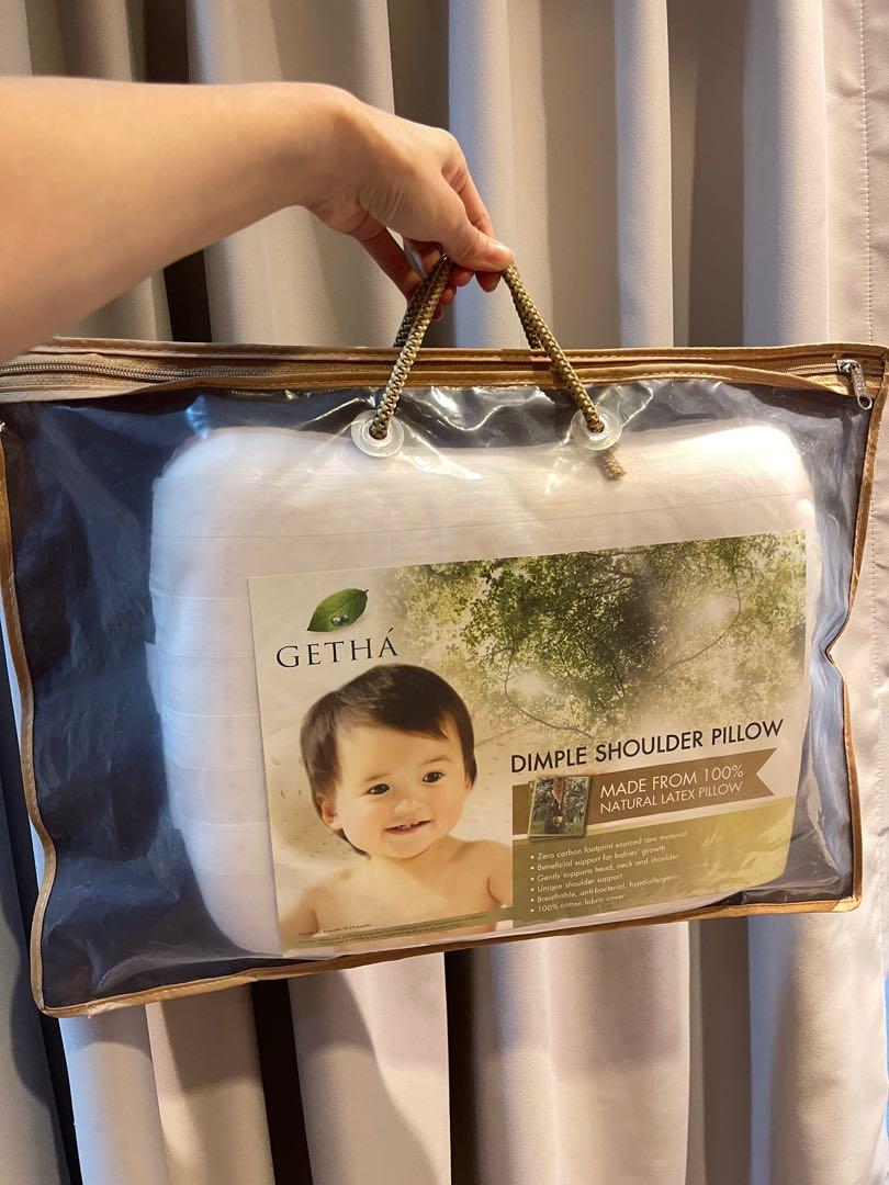 Getha Baby Dimple Natural Latex Pillow Babies Kids Baby Nursery Kids Furniture Cots Cribs on Carousell