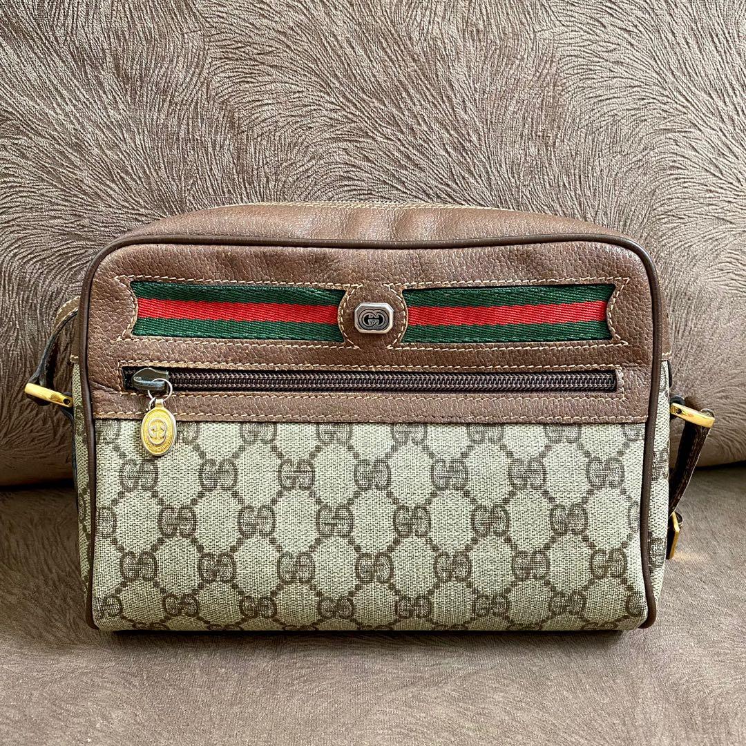 Vintage Gucci Sherry Line Bag, Luxury, Bags & Wallets on Carousell