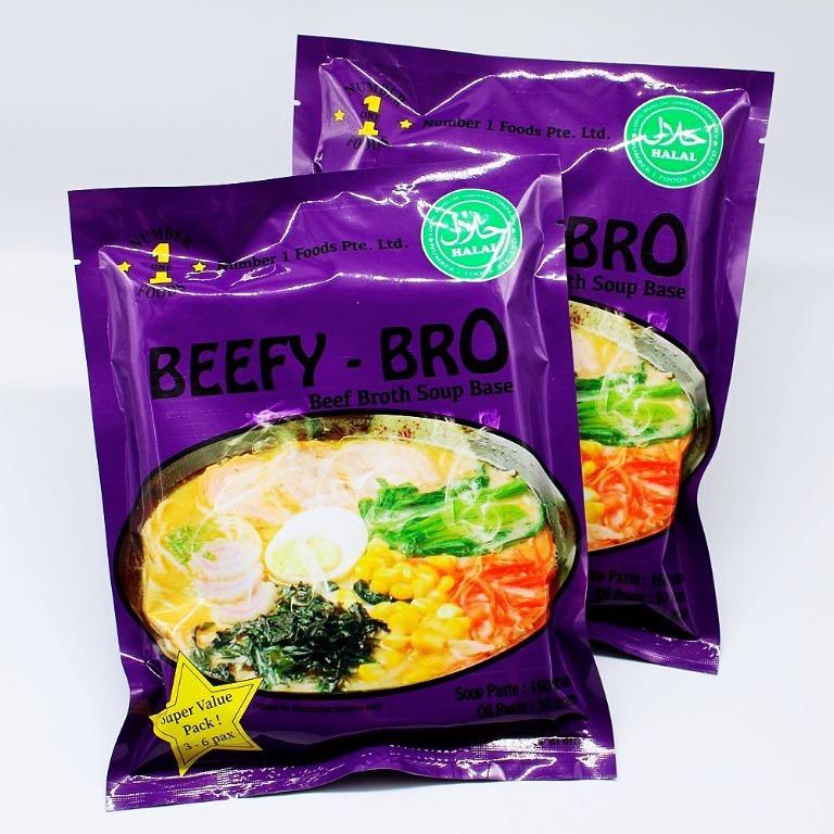 Halal Beef Broth Soup Base BeefybrO, Food & Drinks, Spice & Seasoning