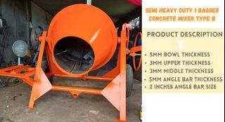 High Quality Semi Heavy Duty B Frame Concrete Mixer - FABRICATOR & SUPPLIER