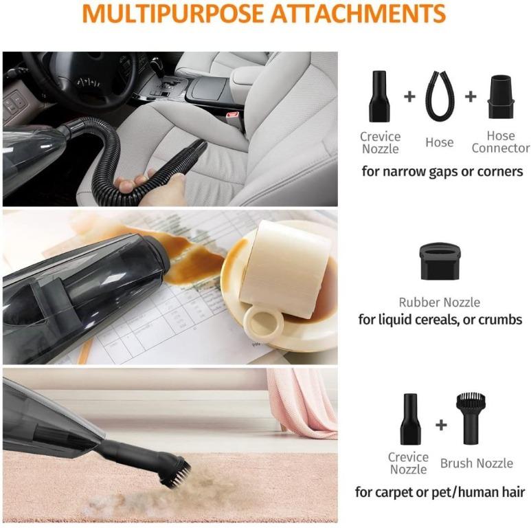 Homasy Cordless Handheld Vacuum, Portable Lightweight Vacuum Cleaner