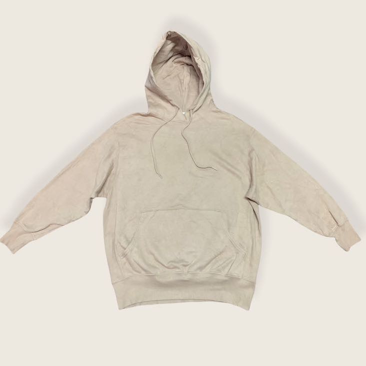 Nude colour hoodie hot sale