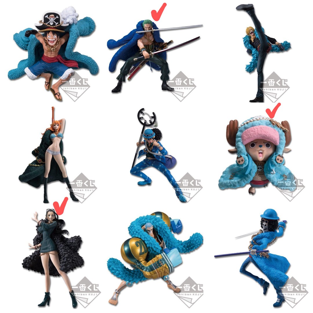 Ichiban Kuji One Piece 20th Anniversary Hobbies Toys Toys