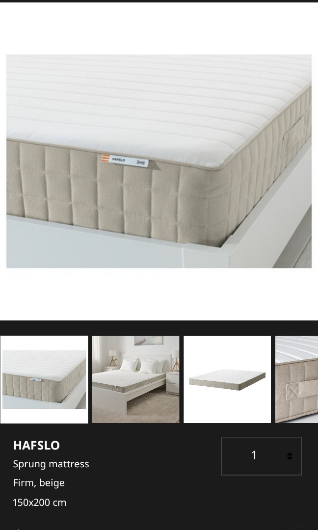 Hafslo mattress deals queen