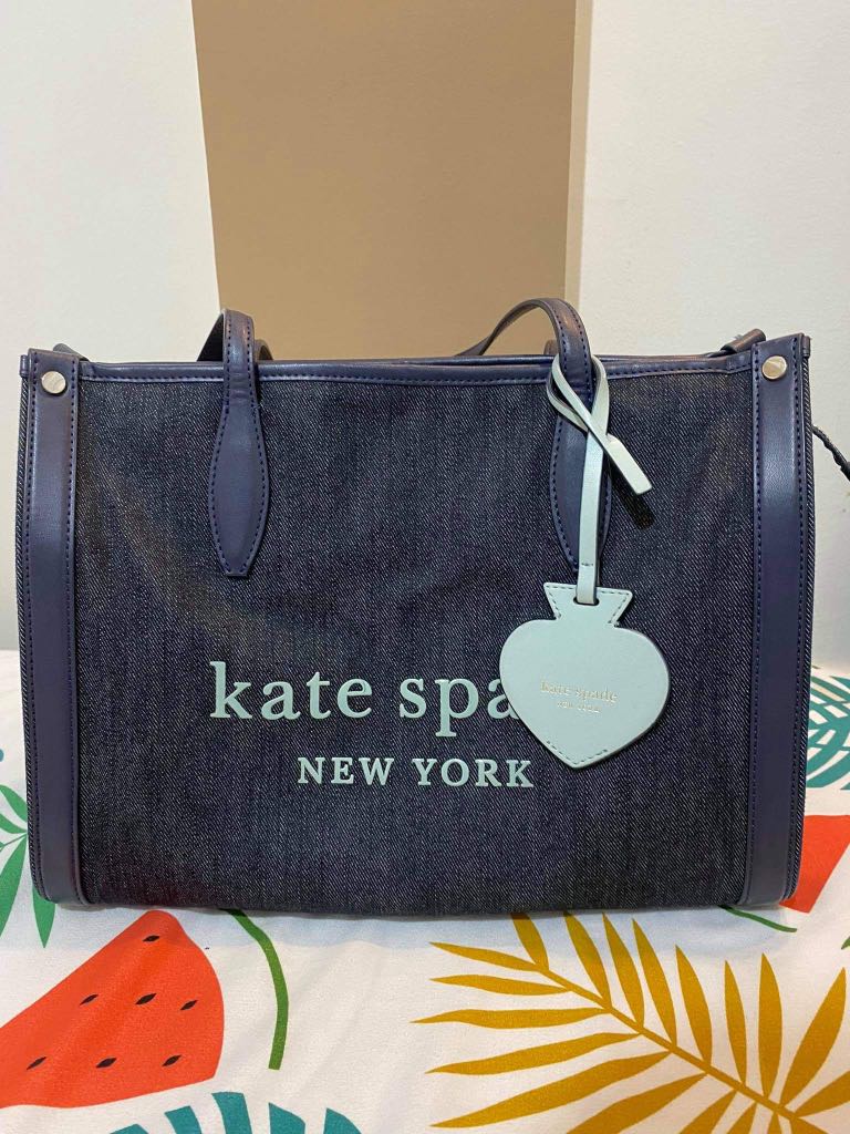 Kate spade denim tote hotsell