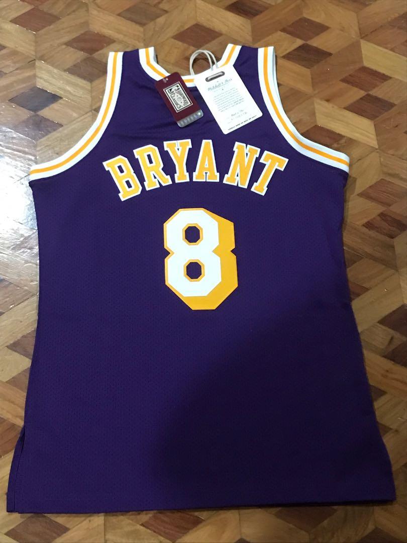 Kobe discount rookie jersey