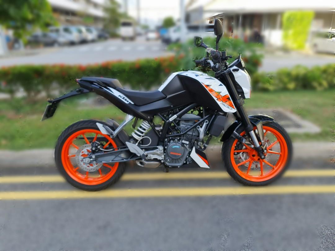 Duke 200 second hand discount