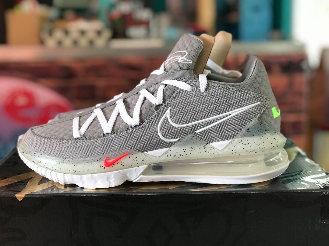 Lebron 17 Low “Particle Grey”, Men's 