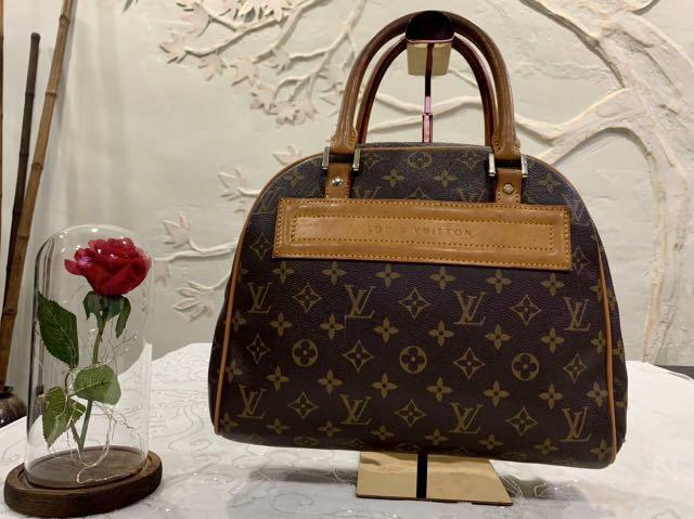 Louis Vuitton Perle Monogram Vernis Sac Plat Tote