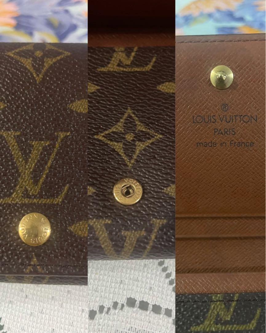 LOUIS VUITTON Portefeuille Sarah Used Wallet Monogram M61734 Vintage # –  VINTAGE MODE JP