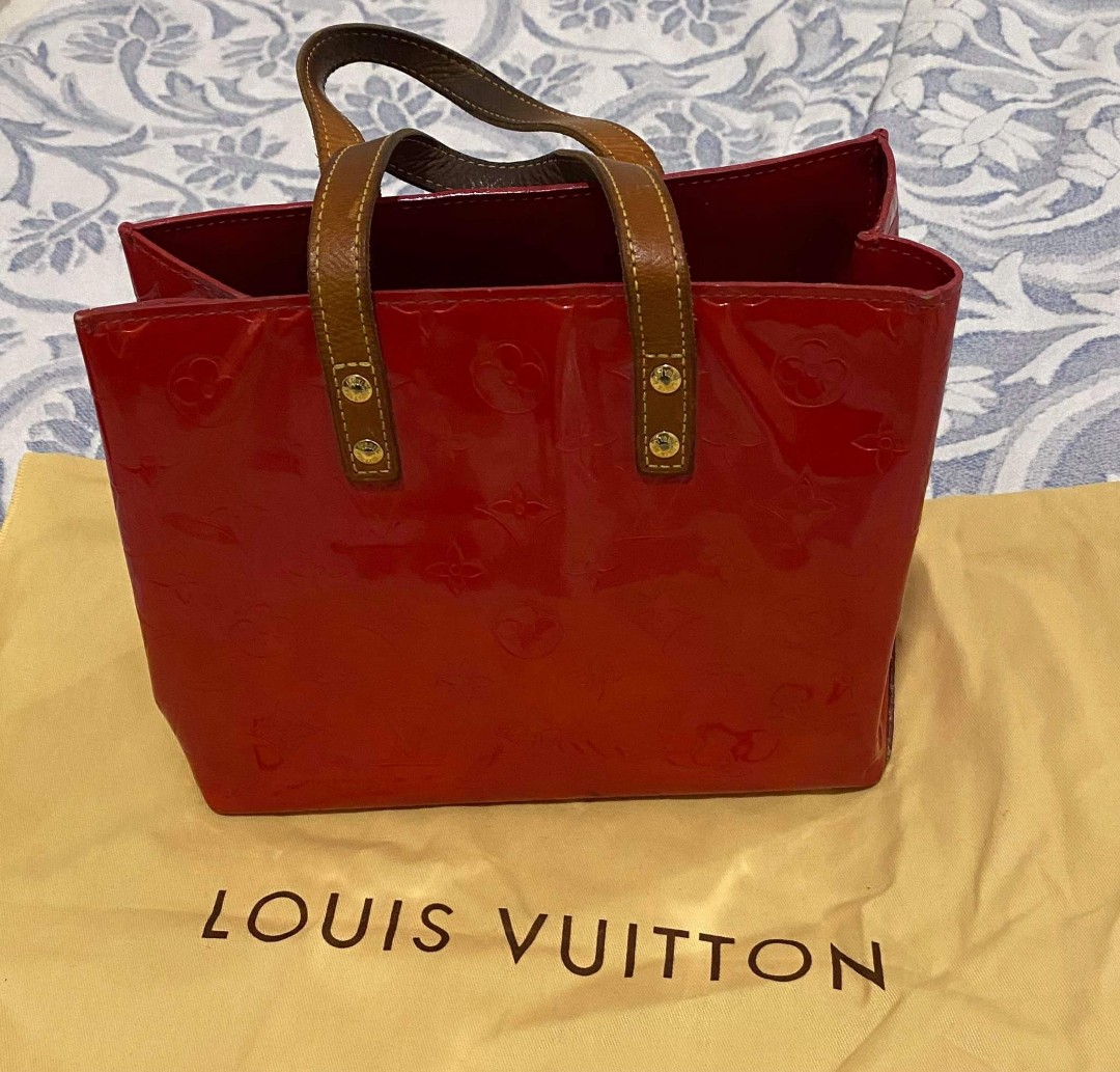 LV Vernis Tote PM, Luxury, Bags & Wallets on Carousell