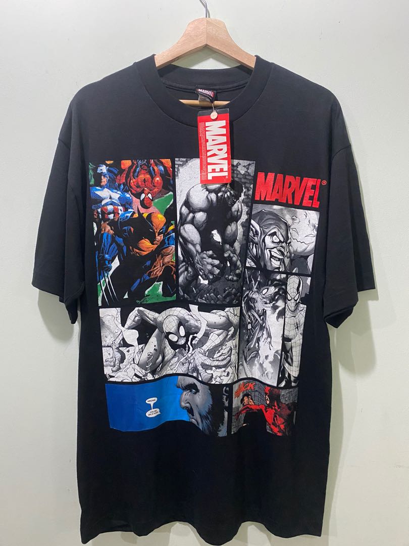 Mad Engine Marvel Wolverine Spiderman Hulk, Men's Fashion, Tops & Sets ...
