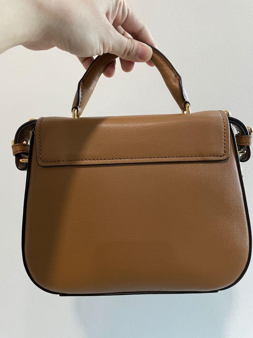 Marc jacobs rider store top handle leather satchel