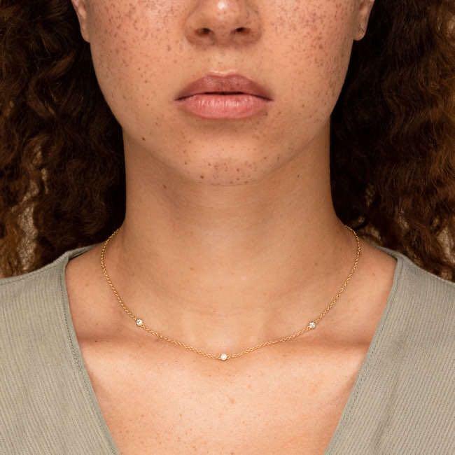 Mejuri satellite necklace outlet