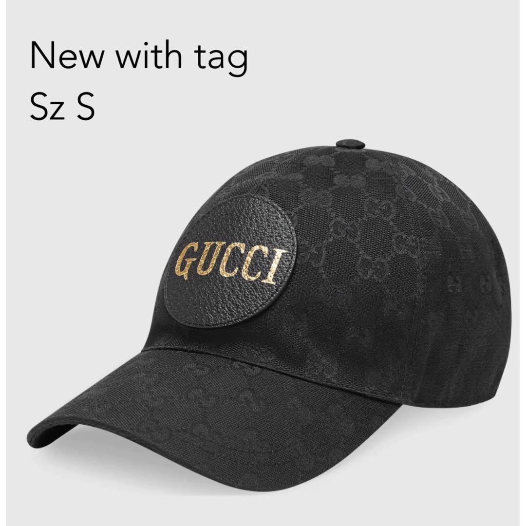 Gucci cap shop tag