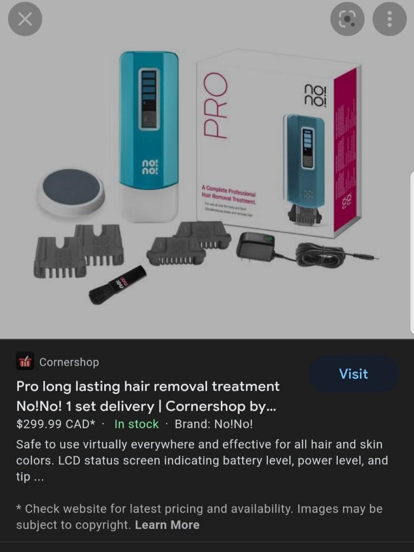 No No Pro Hair Removal Beauty Personal Care Bath Body Hair Removal On Carousell