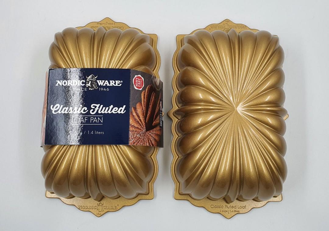 NORDIC WARE CLASSIC FLUTED PAN (Category: Bakeware) located in Quezon City. Submitted by bits-n-bobs (Listing ID 1115070801, Image 1). Description: NORDIC WARE CLASSIC FLUTED PAN (Brand new/original ) A dazzling starburst loaf with flutes pan for elegant quick breads and cakes. (P1999.00) one pan only.