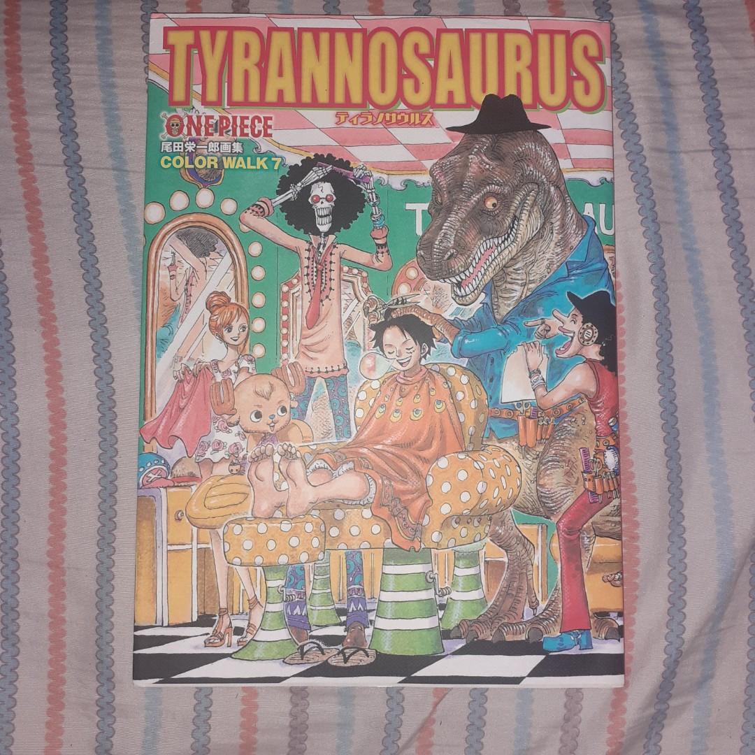 One Piece Color Walk 7 Tyrannosaurus Hobbies Toys Books Magazines Comics Manga On Carousell