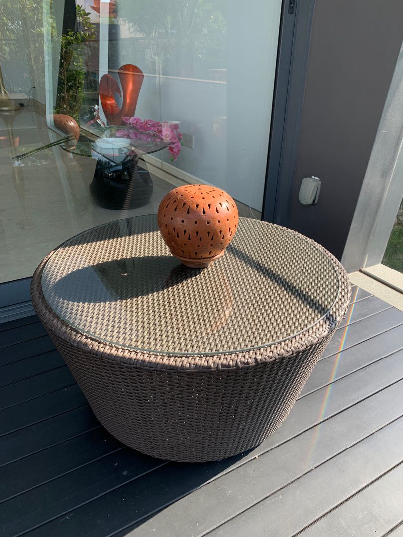 Rausch Outdoor Coffee Table, Furniture & Home Living, Outdoor Furniture