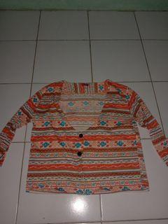 Outer batik bunga