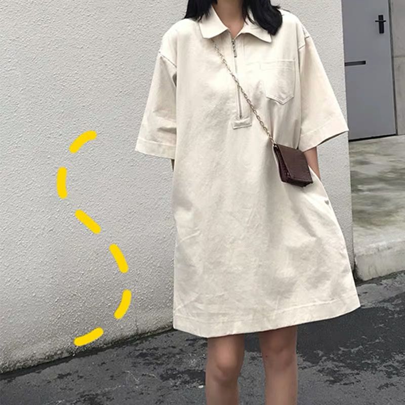 Oversized polo on sale dress