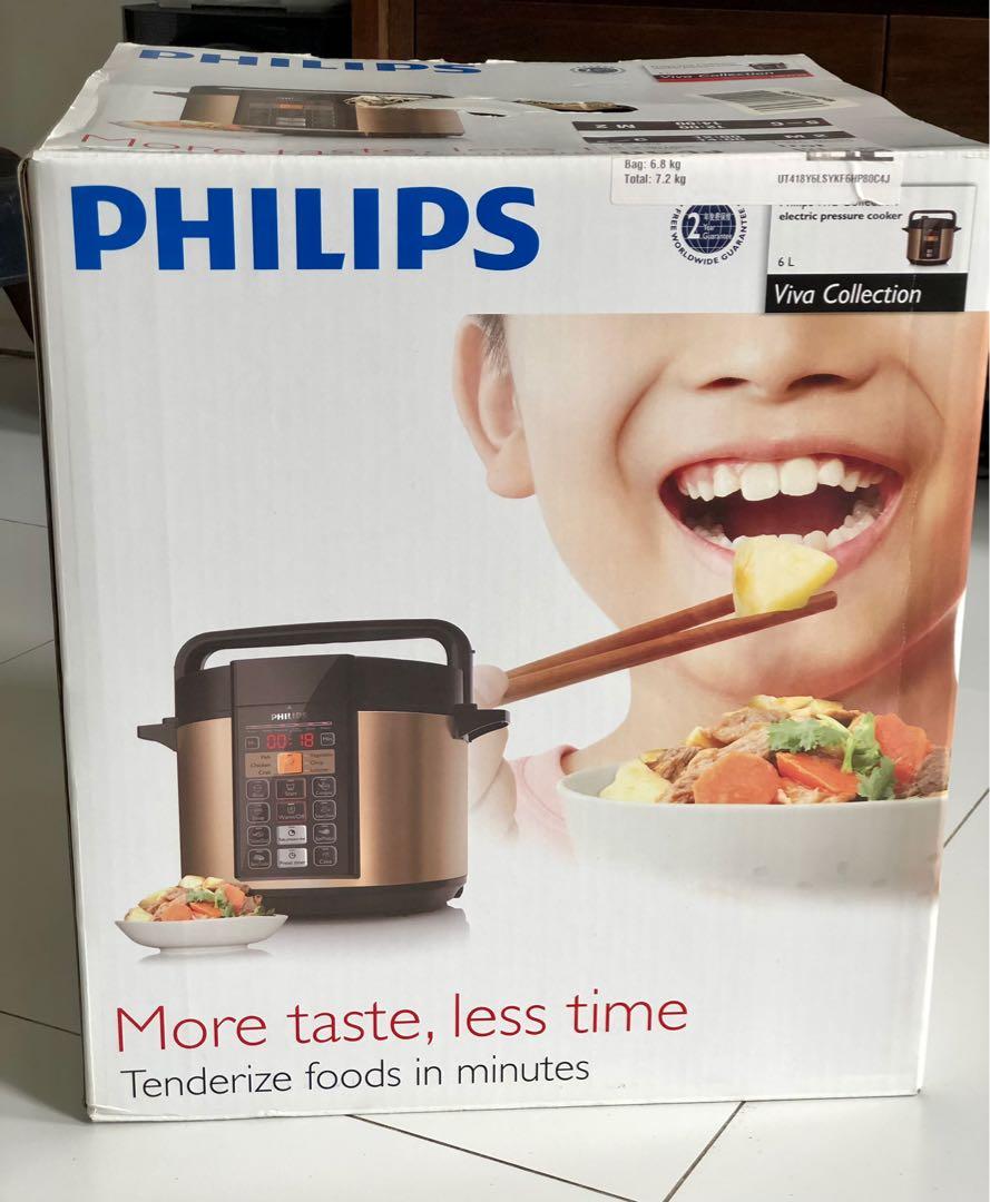 Philips HD2139 Electric Pressure Cooker, TV & Home Appliances, Kitchen