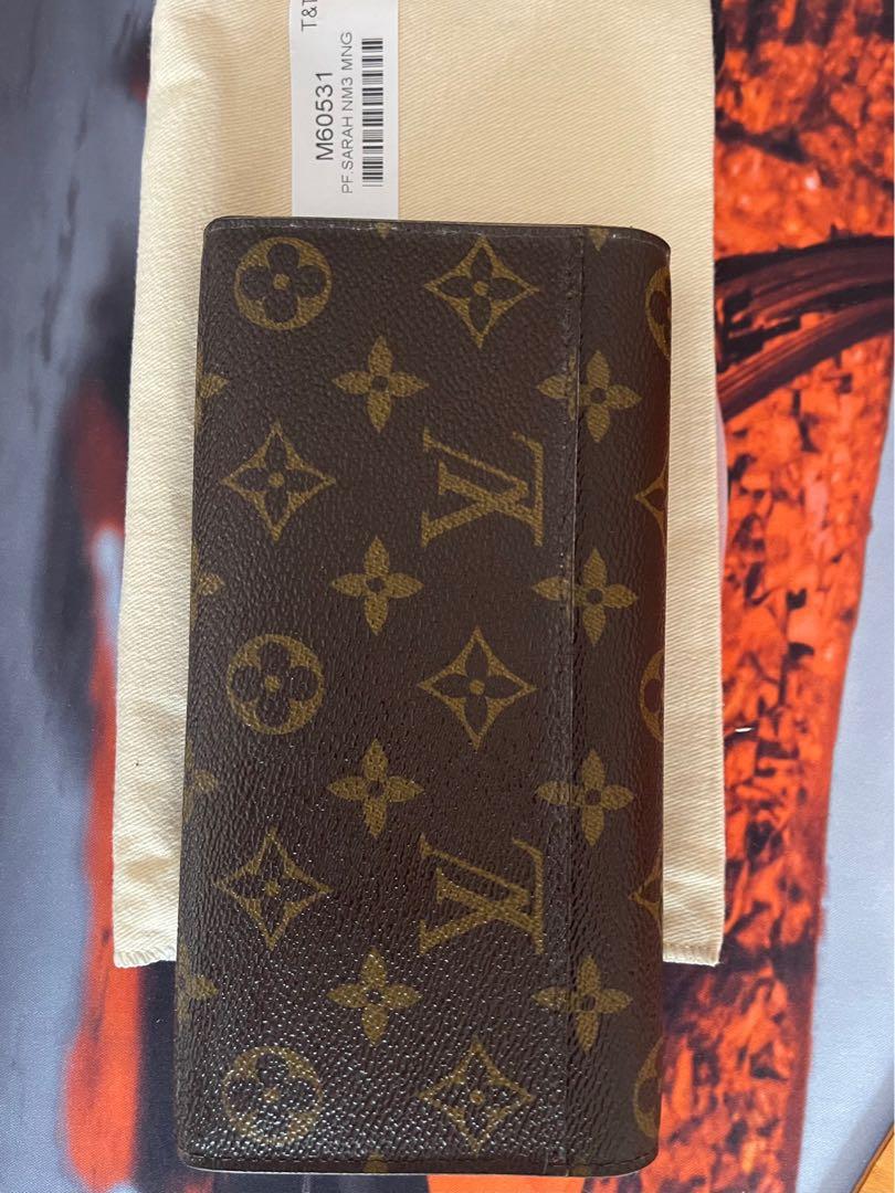 Louis Vuitton 2021 Pre-owned Brazza graphic-print Wallet - Black