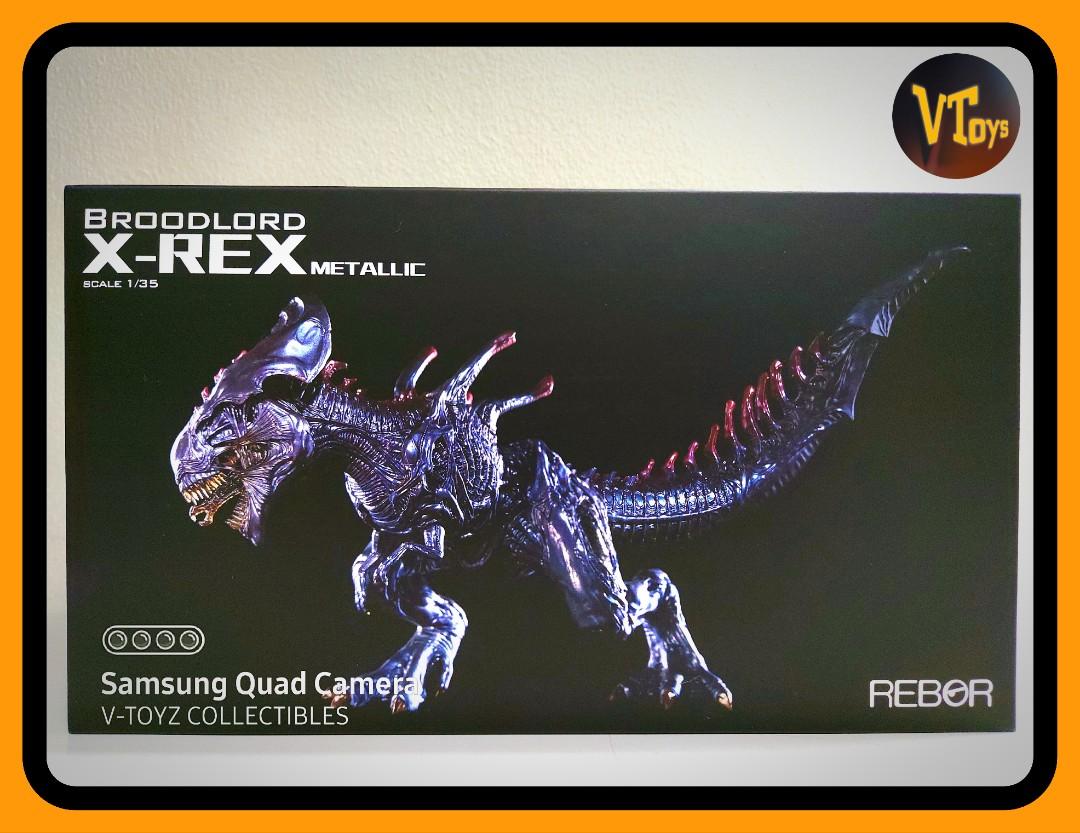 【包装無料】Rebor BROODLORD X-REX 1/35 フィギュア Metallic version エイリアン ダークホース エイリアン