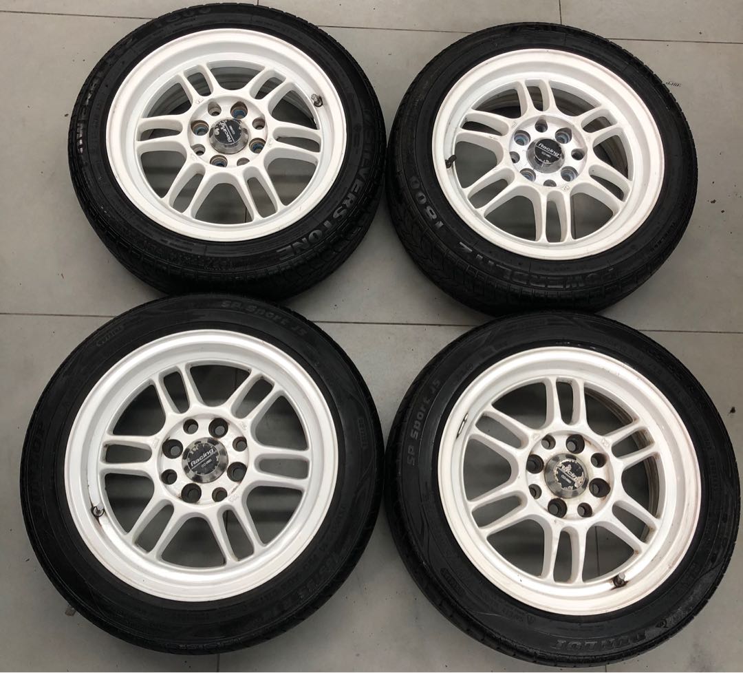 Rim Enkei RPF1 14 Kancil Kelisa Kenari, Auto Accessories on Carousell