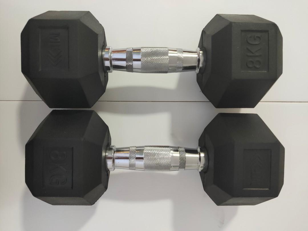 8 best sale kg dumbbells