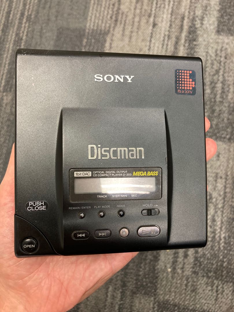 Sony Discman D-303 CD player walkman D303, 音響器材, 音樂播放裝置