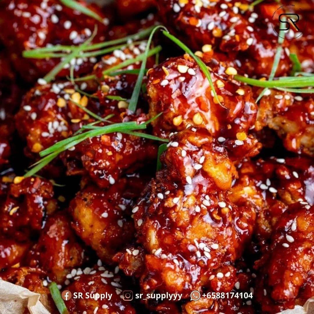 Spicy korean chicken, Food & Drinks, Packaged & Instant Food on Carousell